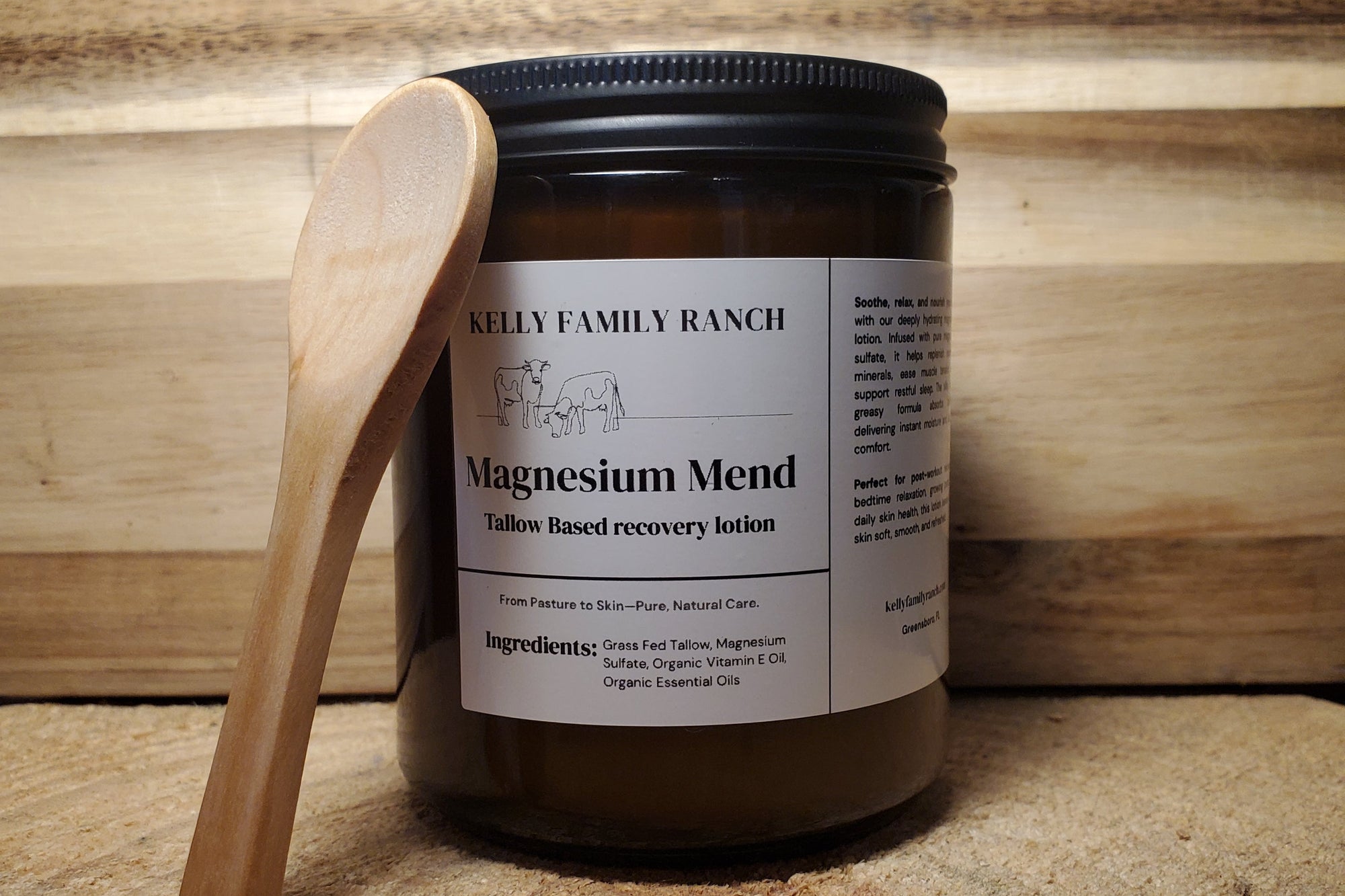 Magnesium Mend - Tallow Based Recover Lotion